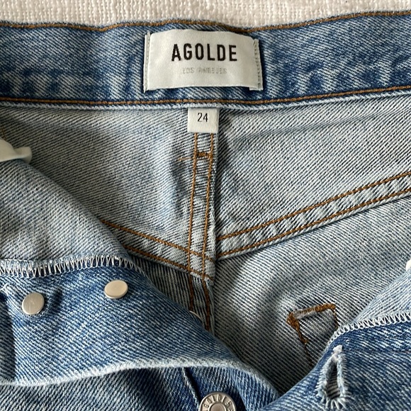 Agolde Parker Vintage Shorts - Picture 2 of 3